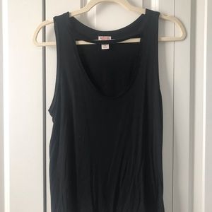 V neck choker shirt tank top